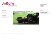 Tablet Screenshot of ani-sano.ch